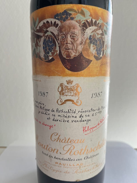 Chateau Mouton Rothschild 1987 Pauillac