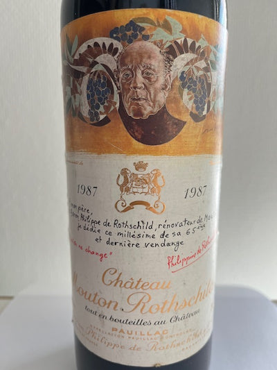Chateau Mouton Rothschild 1987 Pauillac